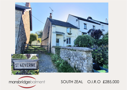 South Zeal O.I.R.O £285,000