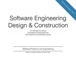 Software Product Line Engineering