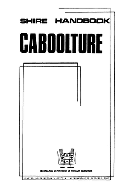 Caboolture Shire Handbook