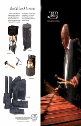 2006 Adams Timpani and Mallet Catalog