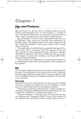 Chapter 1 Jigs and Fixtures