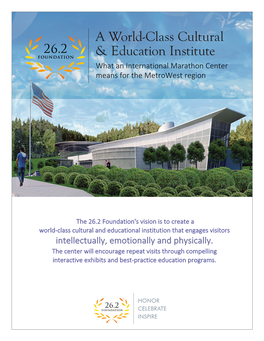 A World-Class Cultural & Education Institute