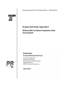 WSK Commuter Rail Study