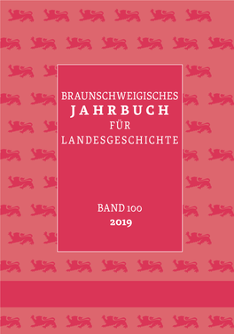 Braunschweigisches Jahrbuch Für Landesgeschichte Band