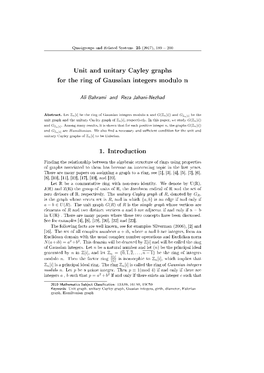 Unit and Unitary Cayley Graphs for the Ring of Gaussian Integers Modulo N