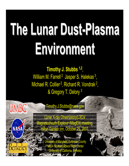 The Lunar Dust-Plasma Environment Is Crucial