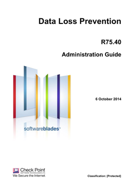 Data Loss Prevention Administration Guide R75.40 | 8