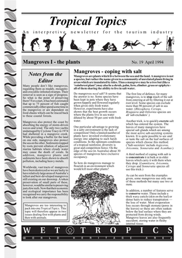 Mangrove Plants (Tropical Topics)