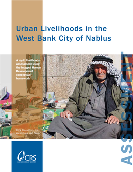Urban Livelihoods in the West Bank City of Nablus