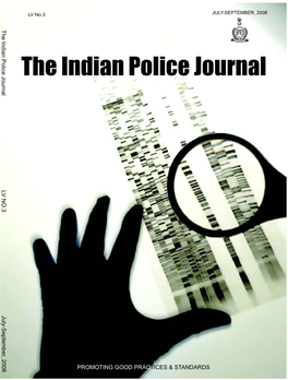 The Indian Police Journal O U R N a L L V