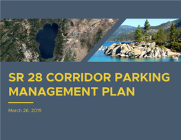 Sr 28 Corridor Parking Management Plan