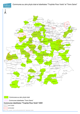 Communes Au Zéro Phyto Total Et Labeliisées 