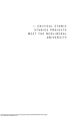 A Better Life: Asian Americans and the Necropolitics of Higher Education