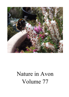 Nature in Avon Volume 77