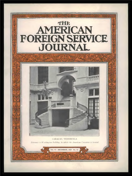 The Foreign Service Journal, December 1929