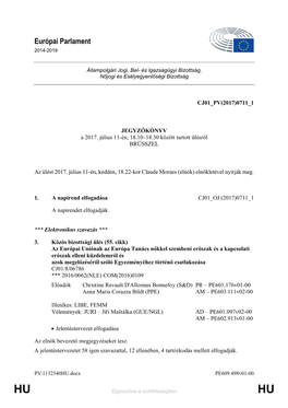 Európai Parlament 2014-2019