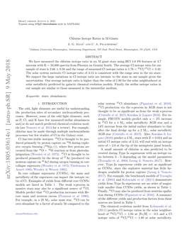 Chlorine Isotope Ratios in M Giants