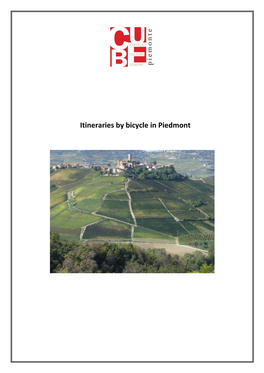 Itineraries by Bicycle in Piedmont