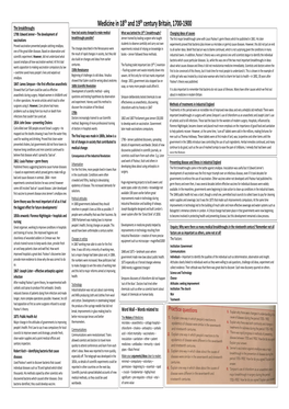 Medicine in 18Th and 19Th Century Britain, 1700-1900