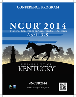 National Conference on Undergraduate Research April 16-18, 2015 | Cheney & Spokane, Wash