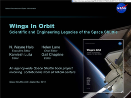 Wings in Orbit Scientific and Engineering Legacies of the Space Shuttle