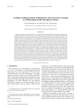 An Improved Representation of Rimed Snow and Conversion to Graupel in a Multicomponent Bin Microphysics Scheme