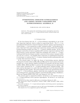 Intertwining Operator Superalgebras and Vertex Tensor Categories for Superconformal Algebras, Ii