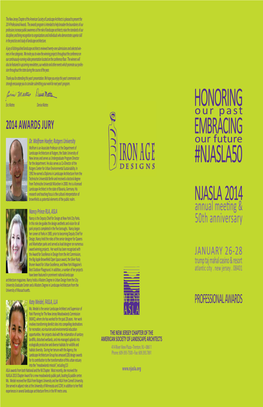 NJASLA 2014 Awards Program