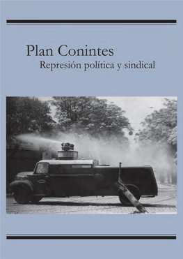 Plan Conintes Represión Política Y Sindical