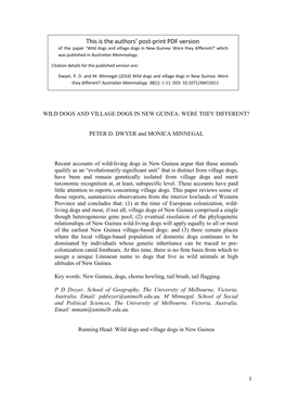 This Is the Authors' Post-Print PDF Version