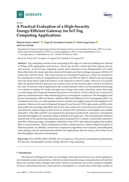 A Practical Evaluation of a High-Security Energy-Efficient