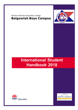 International Student Handbook 2018