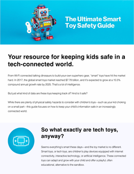 Tech Toys Safety Guide