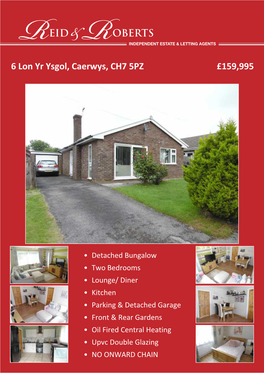 6 Lon Yr Ysgol, Caerwys, CH7 5PZ £159,995