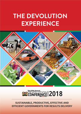 The 5Th Annual Devolution Conference 2018