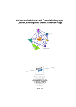Interkommunales Kulturnetzwerk Eisenach-Wartburgregion: Leitlinien, Handlungsfelder Und Maßnahmenvorschläge
