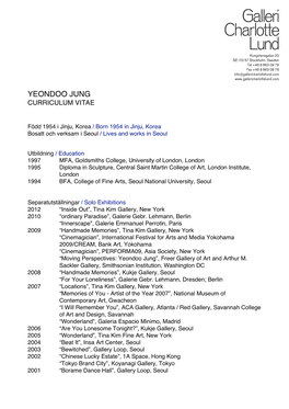 Yeondoo Jung Curriculum Vitae