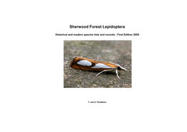 Sherwood Forest Lepidoptera Species List