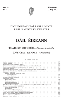 Dáil Éireann