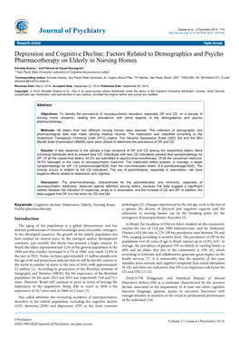 Journal of Psychiatry