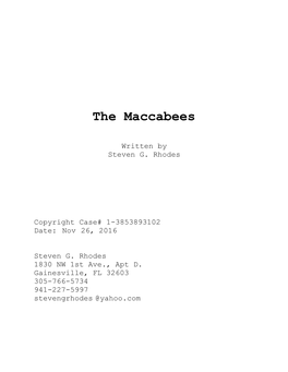 The Maccabees