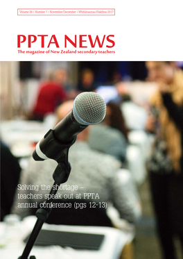 2017 PPTA News November-December (Vol. 38. No 7)