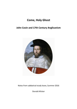 Come, Holy Ghost