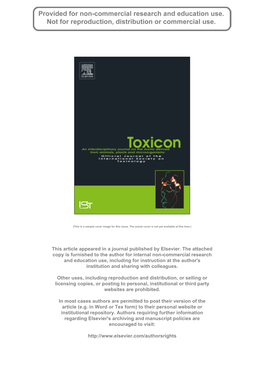 Comparison of Amnesic, Paralytic and Lipophilic Toxins Profiles in Cockle