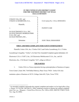 Case 5:18-Cv-06739-VKD Document 27 Filed 07/02/18 Page 1 of 11