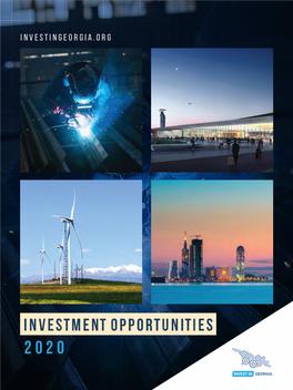 Investment Project Catalogue September 2020