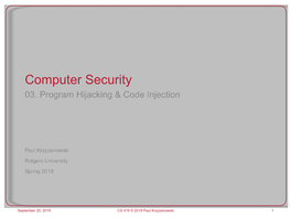 Computer Security 03
