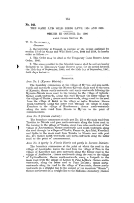 Fto. 348. the GAME and WILD BIRDS LAWS, 1934 and 1938