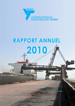Rapport Annuel 2010