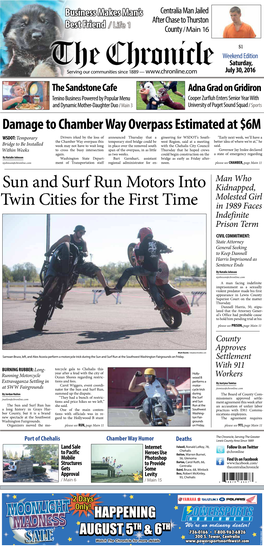 Sun and Surf Run Motors Into Twin Cities for the First Time